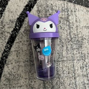 Miniso x Sanrio Kuromi Reusable Tumbler Water bottle 320 ml
